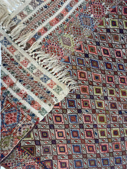 Antique Turkish Jajim Wool Rug 5’6” x 14’5” Rugistan