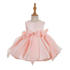 Girlish Dress With Bows