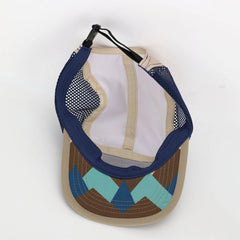 Pet harness with geometric pattern on a white background