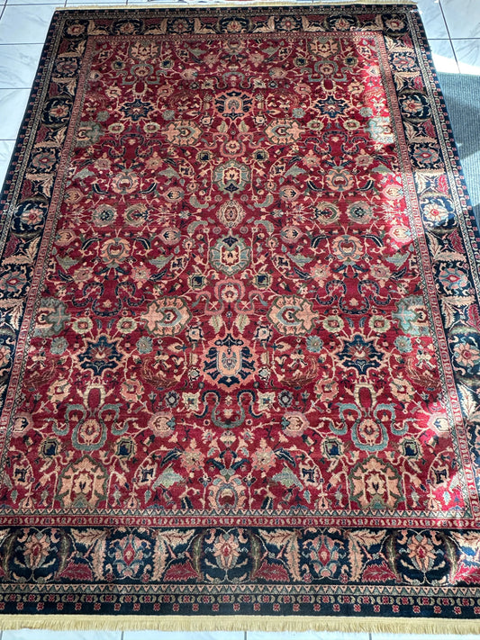Karastan Samovar Teawash Wool Rug – 8’8” x 12’ – Vintage Elegance, Excellent Condition Rugistan
