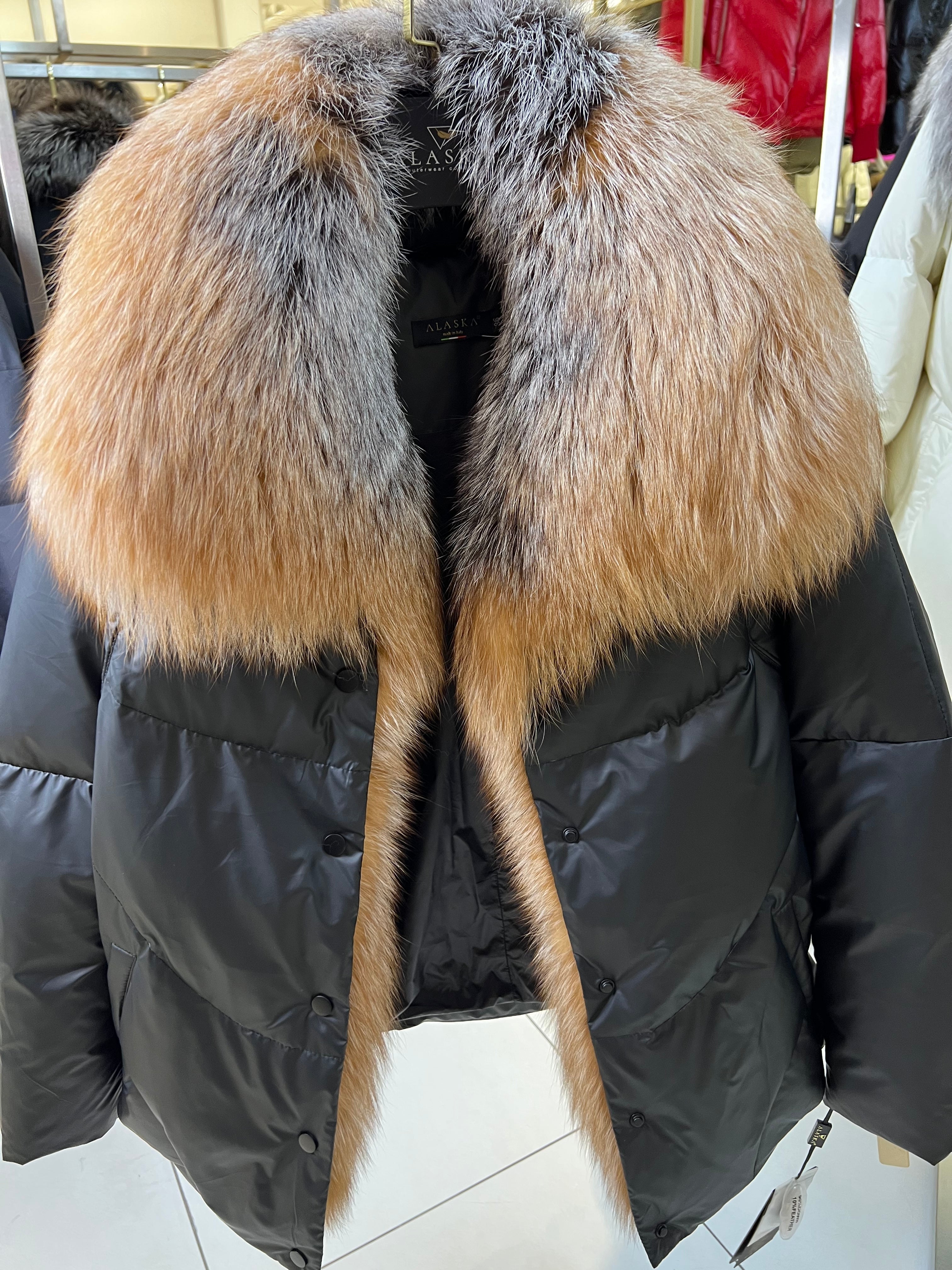 Genuine Silver Fox Fur Down Fill Parka Alaska® Outerwear Company