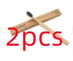 Natural Pure Bamboo Toothbrush Family Shopolf