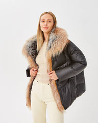 Genuine Silver Fox Fur Down Fill Parka Alaska® Outerwear Company