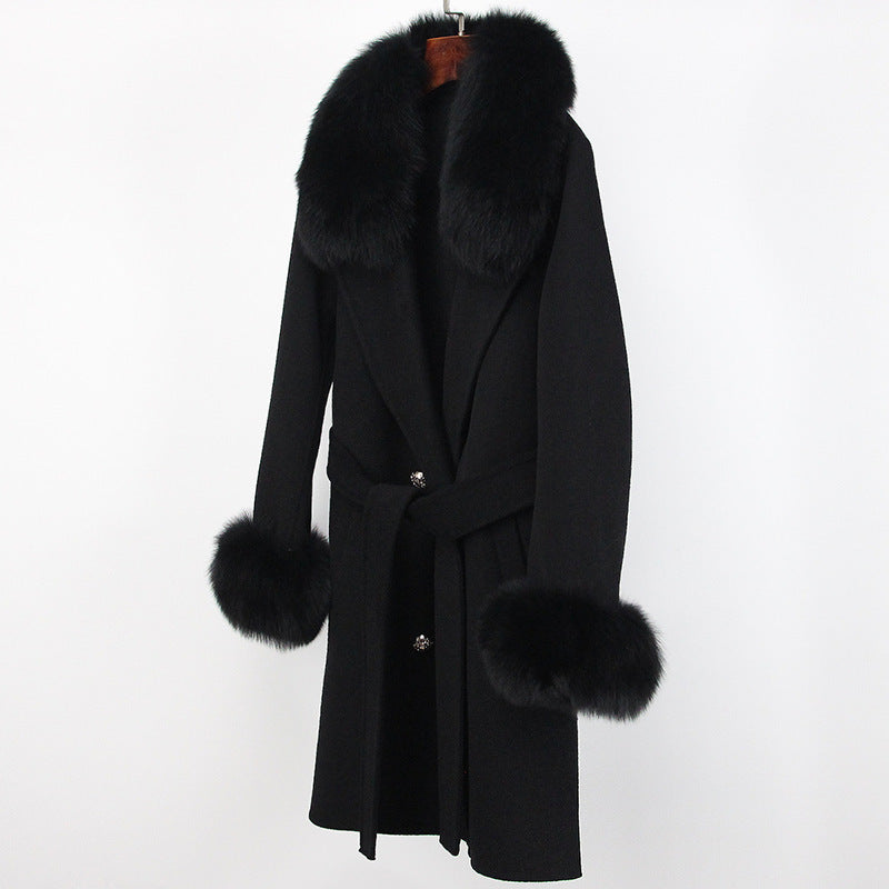 Long Wool Overcoat | Classic Elegance & Warmth