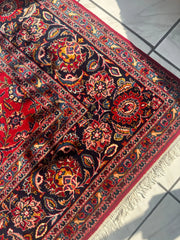 Incredible Persian Kashan All Over Wool Rug 10’2” x 14’ Rugistan