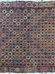 Antique Turkish Jajim Wool Rug 5’6” x 14’5” Rugistan