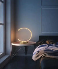 Copper Nordic Table Lamp | Stylish & Modern Lighting for Any Room