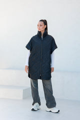 Bianca Relaxed Fit Embossed Vest