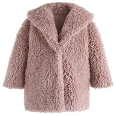 Women's Casual Wool Coat Korean Version