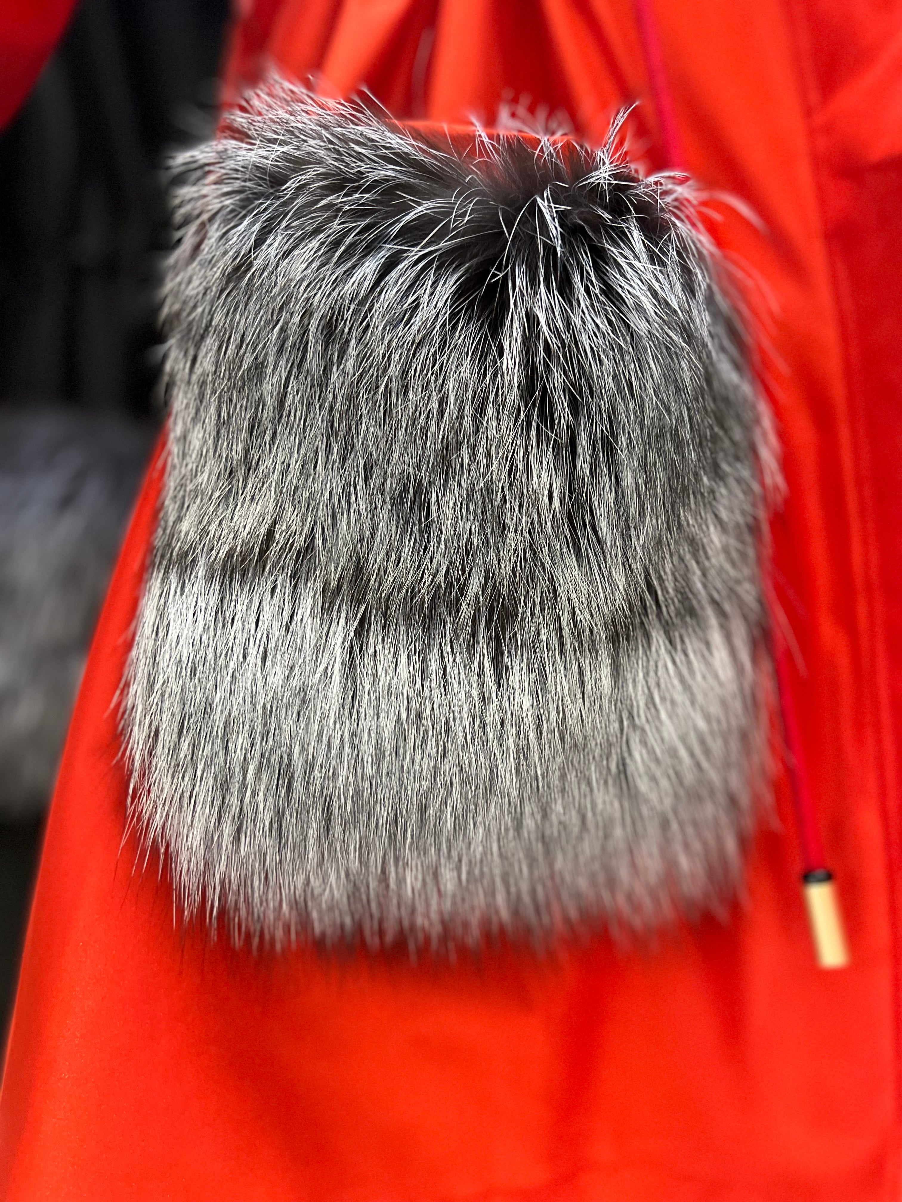Genuine Silver Fox Fur Rabbit Fur Insulated Parka Alaska® Outerwear Company