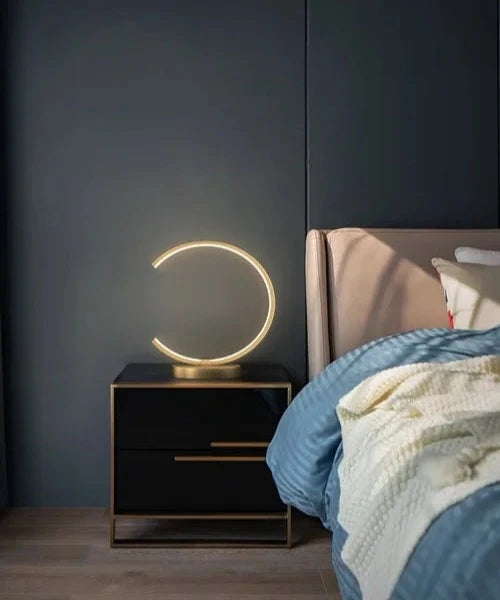 Copper Nordic Table Lamp | Stylish & Modern Lighting for Any Room