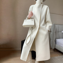 Woolen Coat  Straight