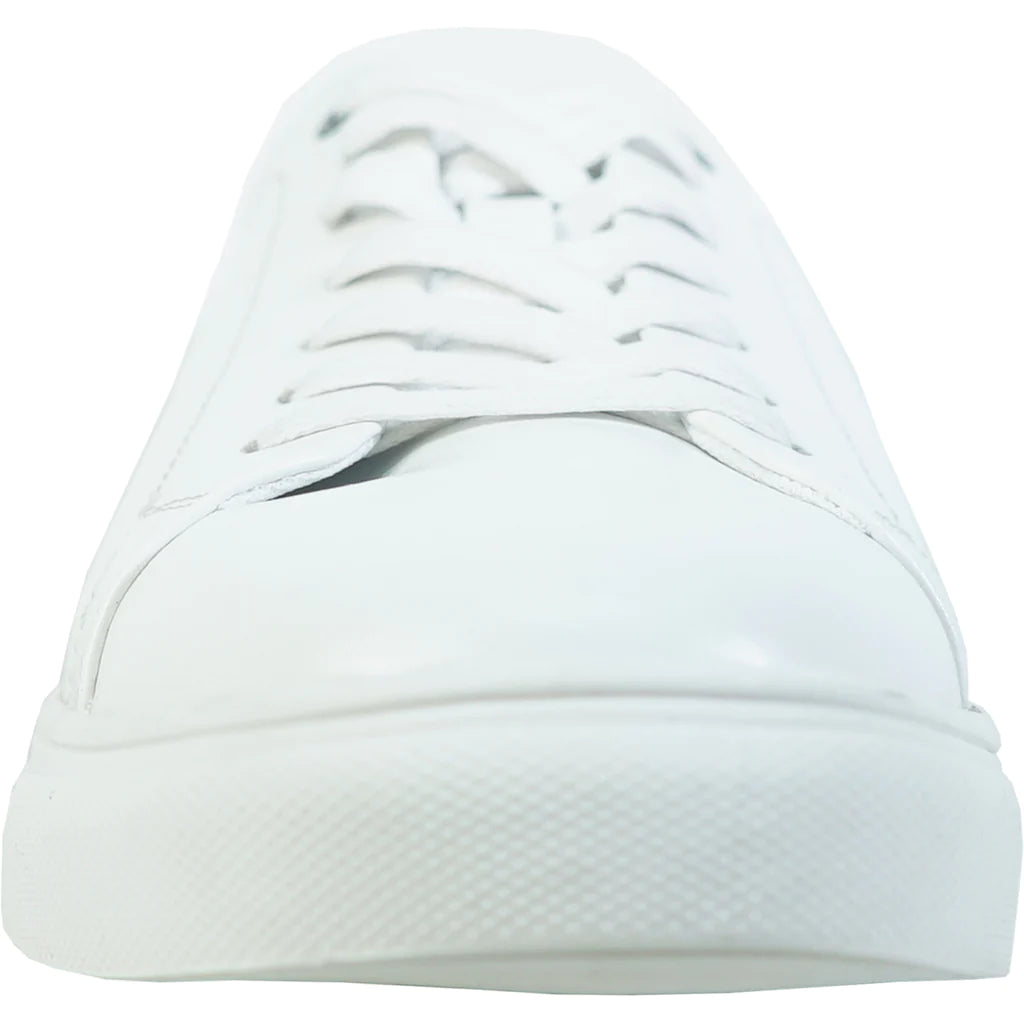 White sneaker on a white background