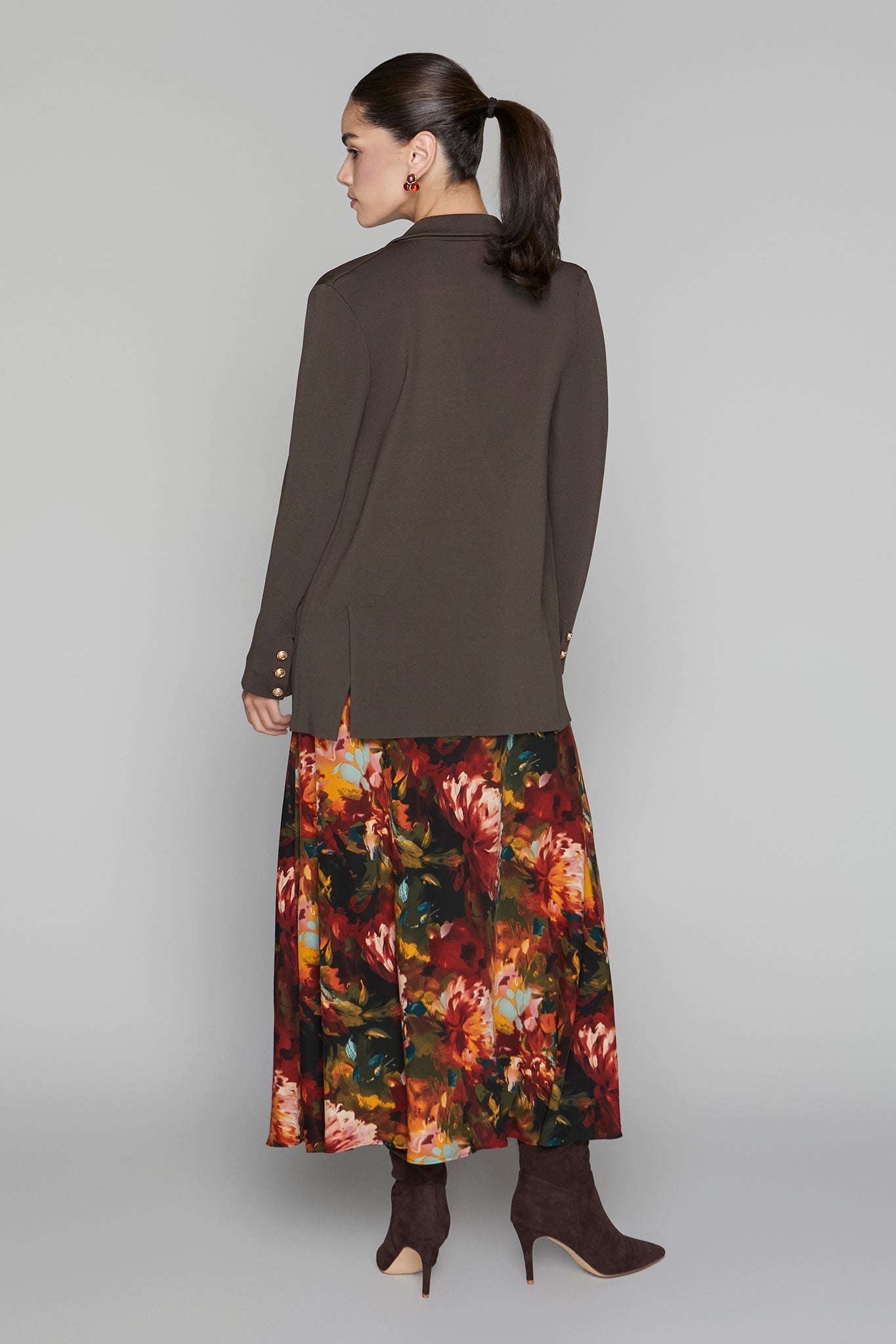 Darby Blazer in Cocoa Apparalel
