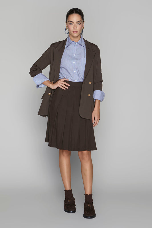 Darby Blazer in Cocoa Apparalel