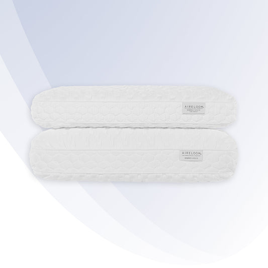 Folded towel with 'Aireloon' branding on a white background