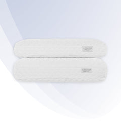 Folded towel with 'Aireloon' branding on a white background