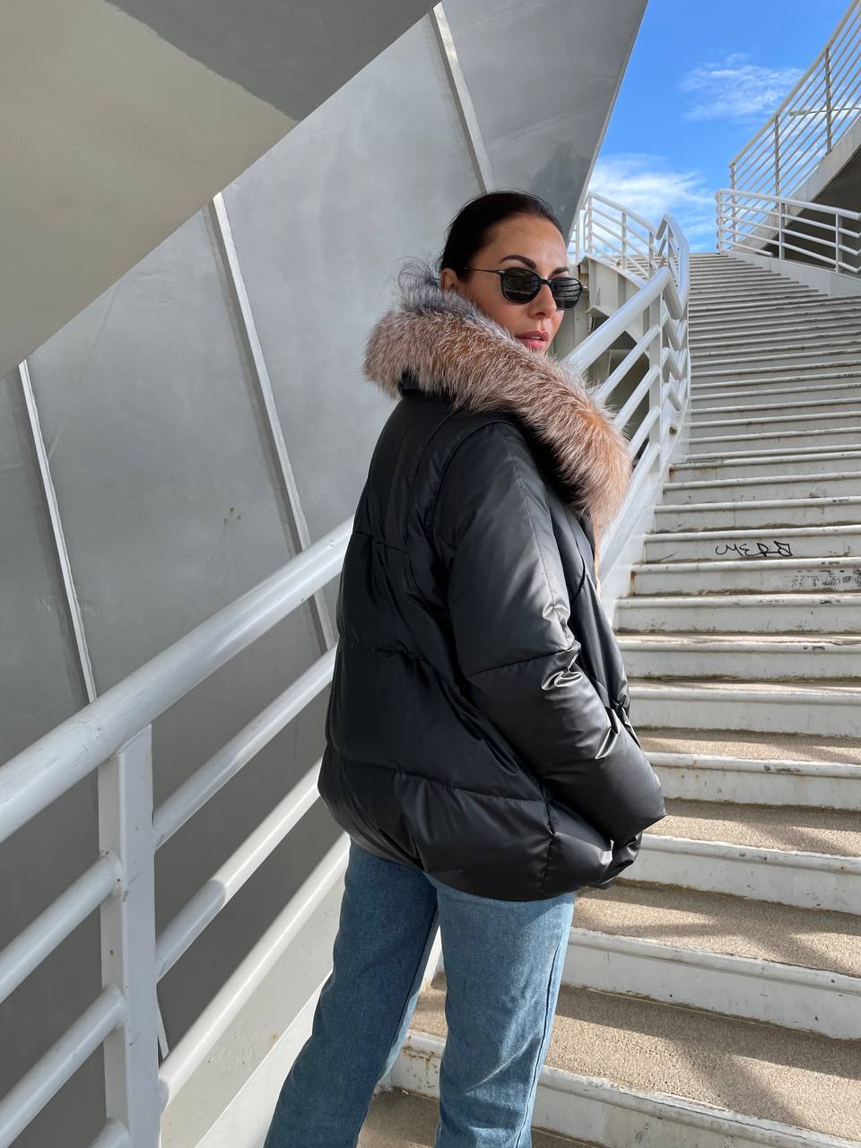 Genuine Silver Fox Fur Down Fill Parka Alaska® Outerwear Company