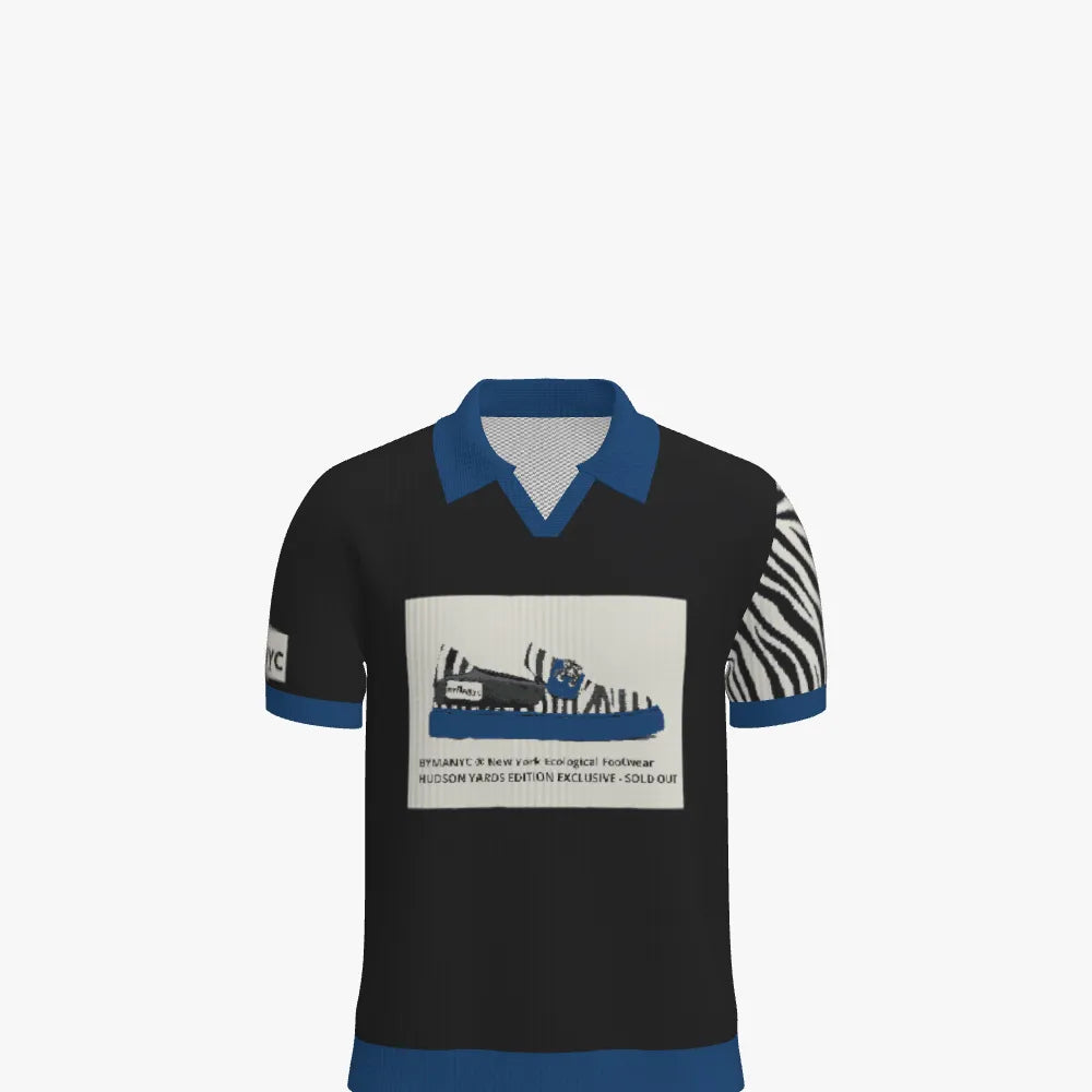 BYMANYC ® New York HARLEM Eco Merino V-Neck Polo BYMANYC ® New York