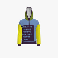 BYMANYC ® New York HERALD SQUARE Eco Merino Hoodie - Sustainable Urban Style BYMANYC ® New York