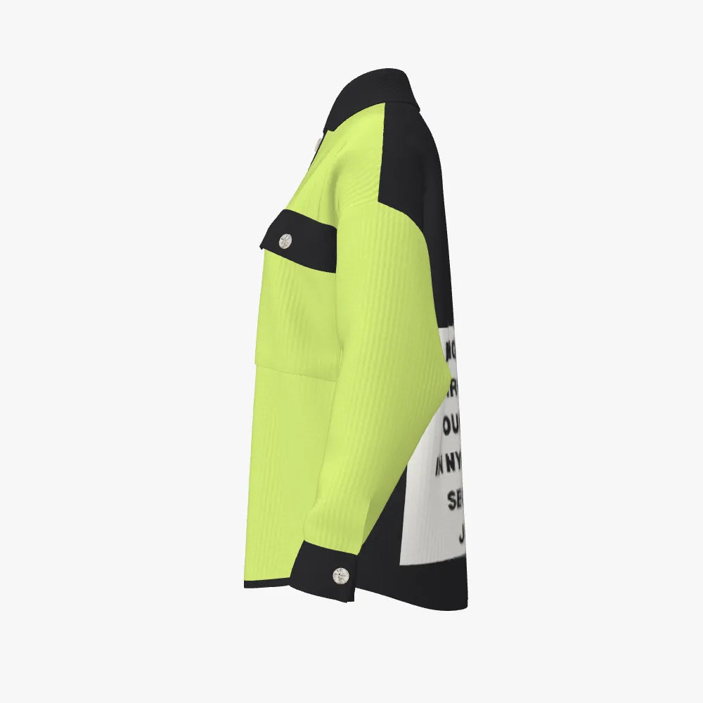 BYMANYC ® New York TOURIST Eco Vegan Shacket BYMANYC ® New York