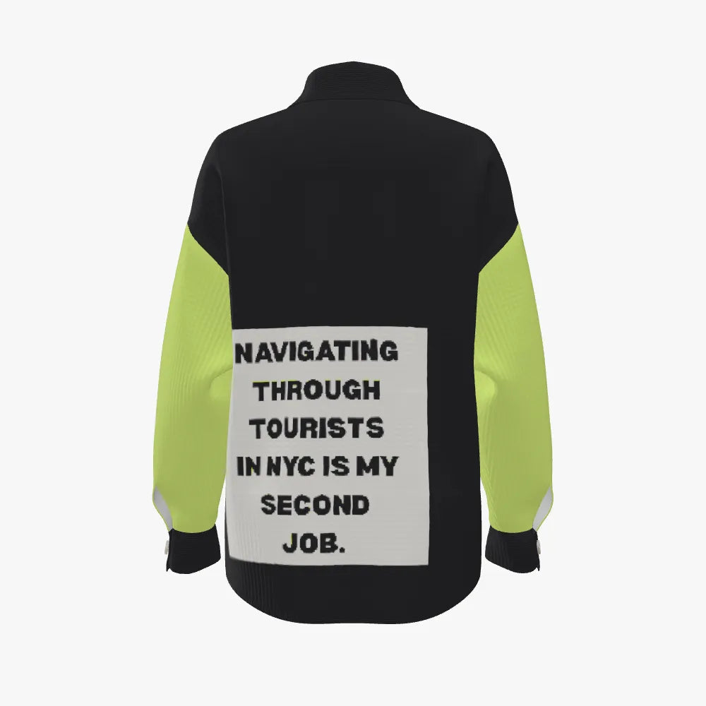 BYMANYC ® New York TOURIST Eco Vegan Shacket BYMANYC ® New York