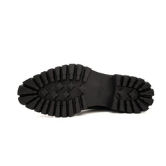 Borwn Burnished Double Monk Boot