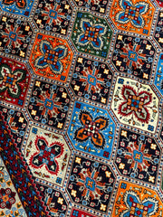 Hand-Knotted Afghani Kashi Wool Rug – 4’9″  x  6’10″ Rugistan