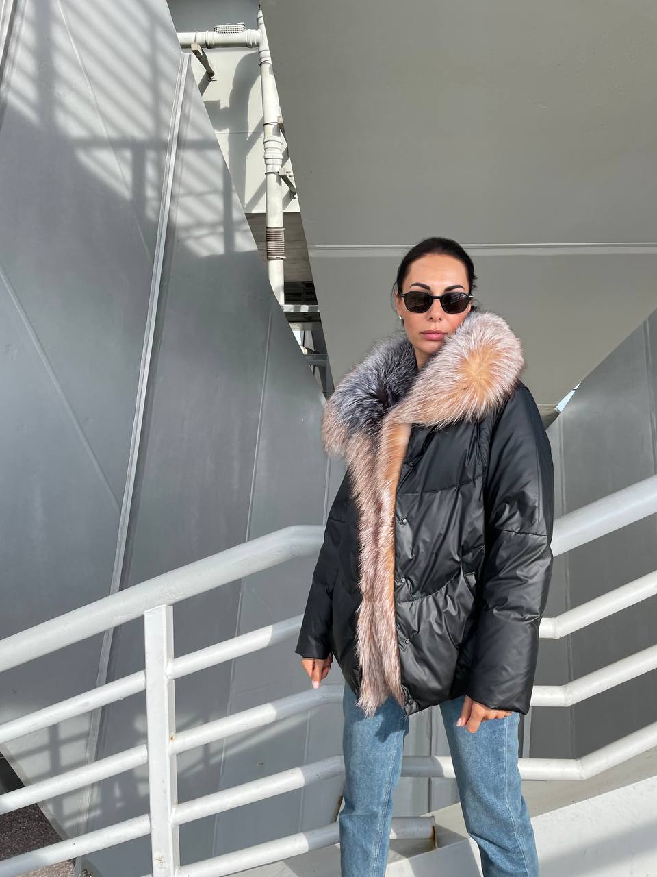 Genuine Silver Fox Fur Down Fill Parka Alaska® Outerwear Company
