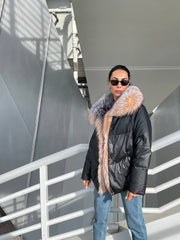 Genuine Silver Fox Fur Down Fill Parka Alaska® Outerwear Company