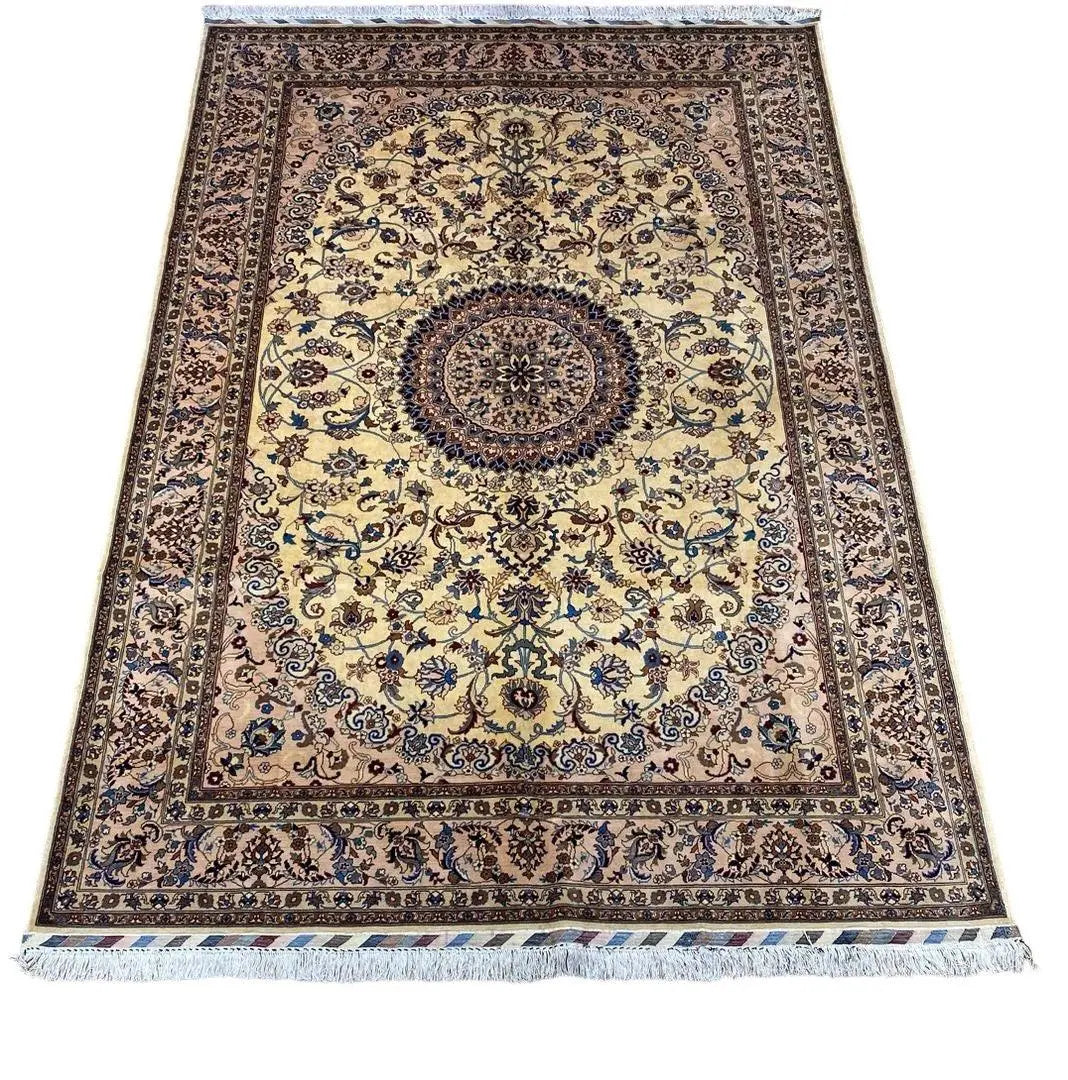 Afghani Nain Belgium 1st Grade Wool High End 7x10 Rugistan