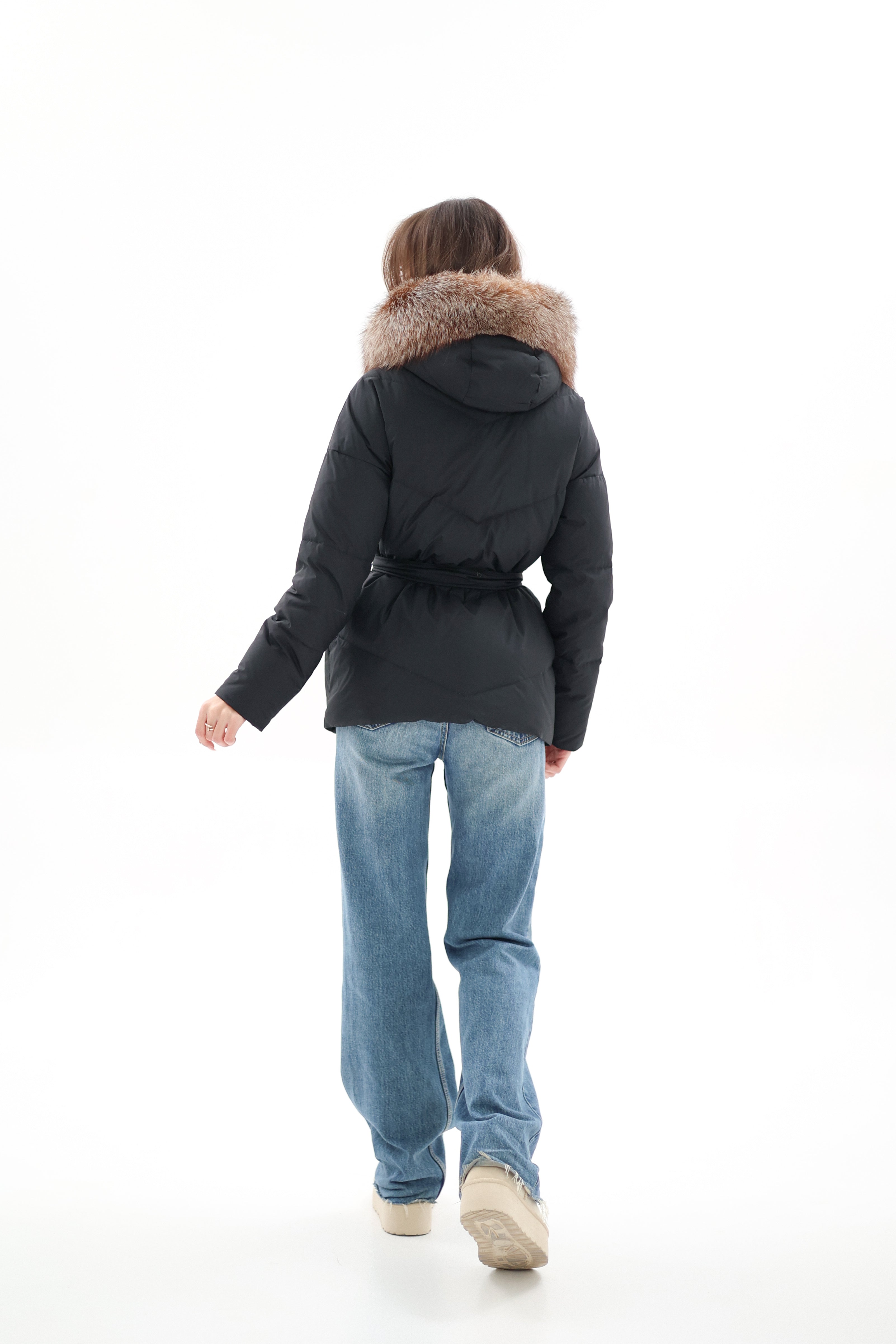 Genuine Silver Fox Fur Down Insulated Parka Alaska® Outerwear Company