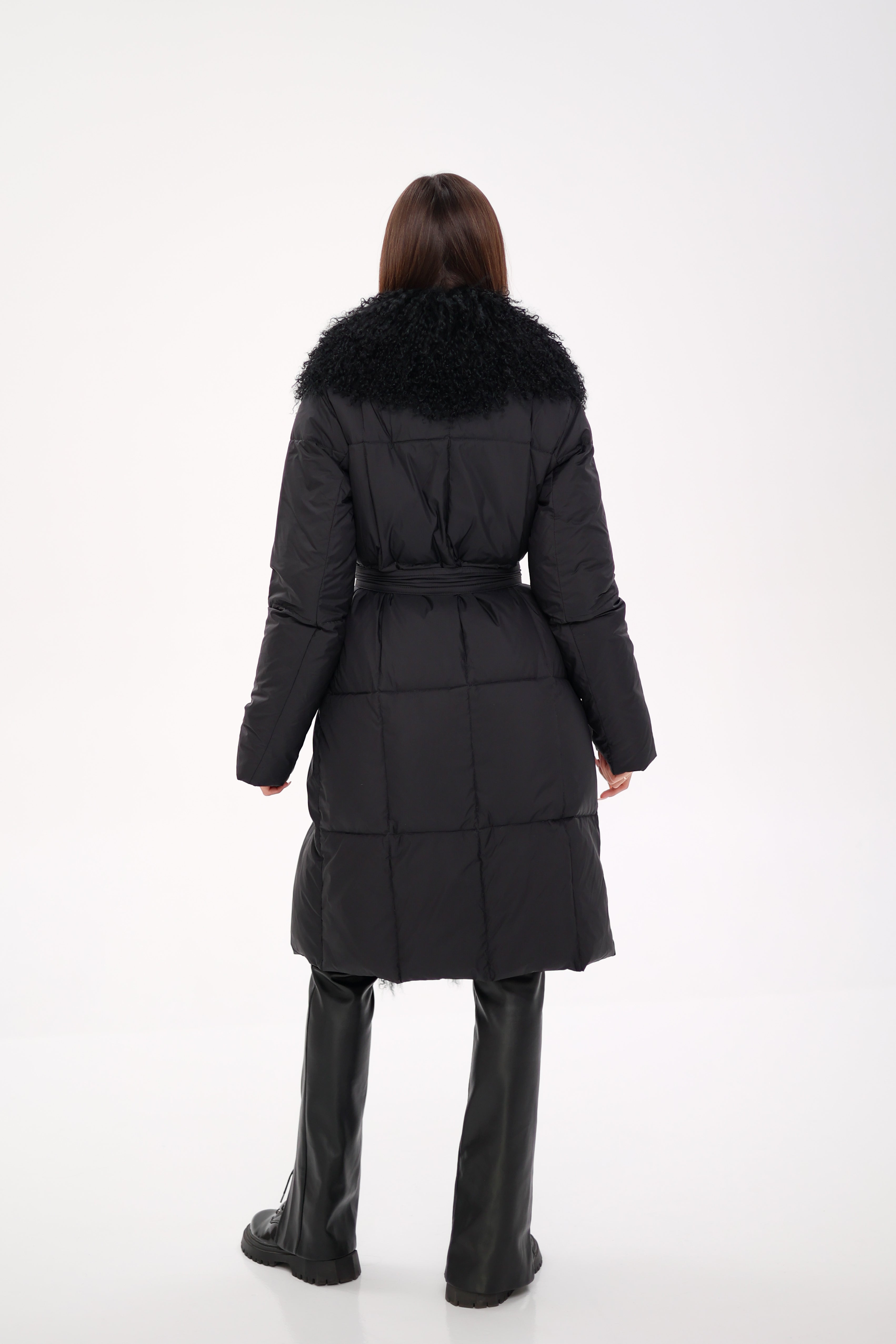 Genuine Lama Fur Premium Down Coat Alaska® Outerwear Company