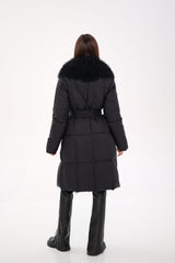 Genuine Lama Fur Premium Down Coat Alaska® Outerwear Company