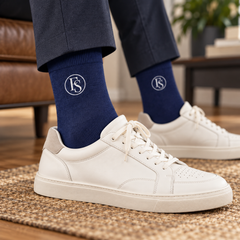 Family Shopolf Embroidered FS Logo Cotton Crew Socks