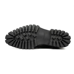 Claret derby brogue shoes