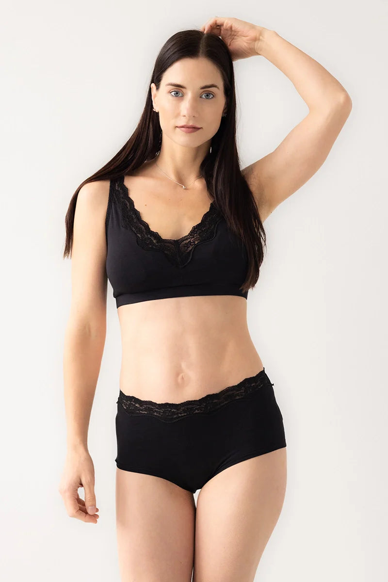 Salua Bikini Panty with Lace Edge Salua Lingerie