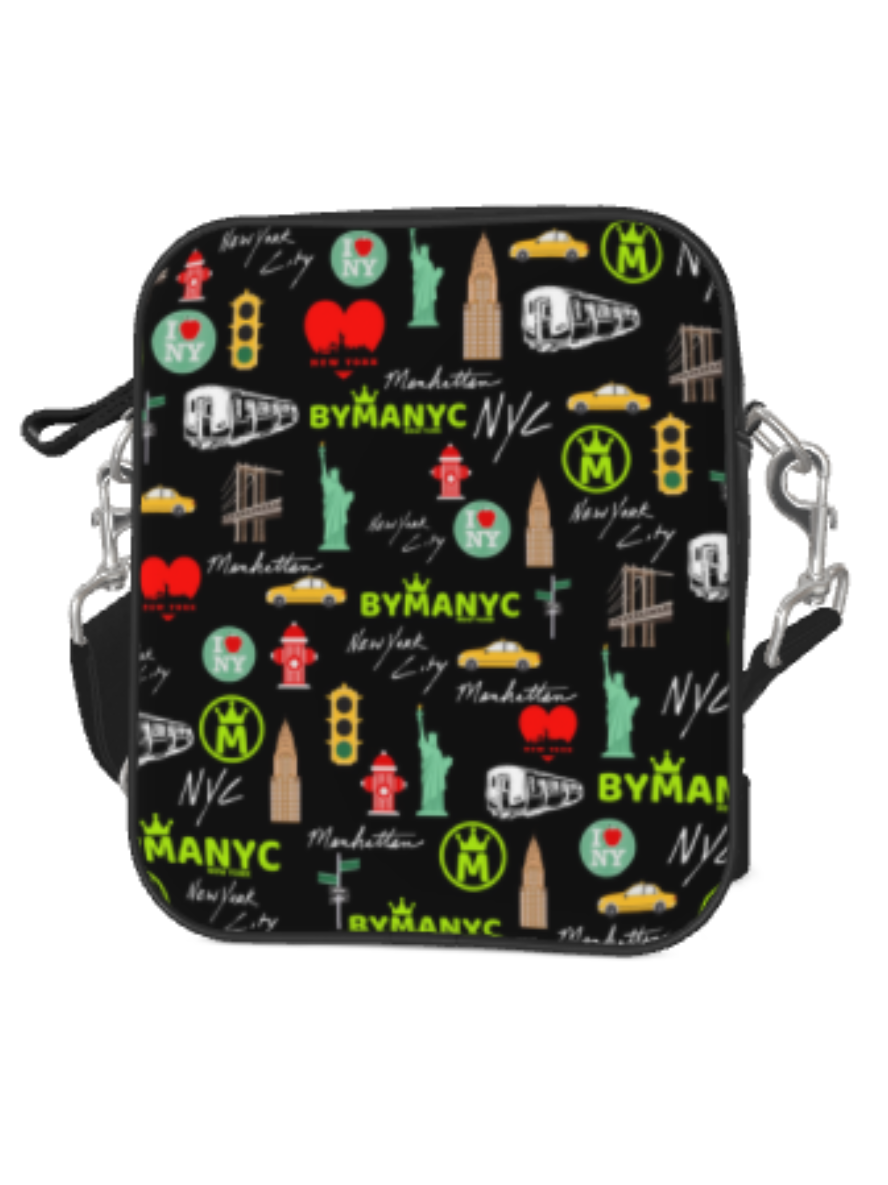 Crossbody Bag MIDNIGHT MIRAGE – BYMANYC ® New York Vegan Urban Chic