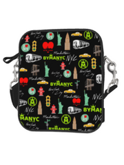 Crossbody Bag MIDNIGHT MIRAGE – BYMANYC ® New York Vegan Urban Chic