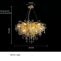Elegant Crystal Chandelier | Luxurious Lighting for Any Room

