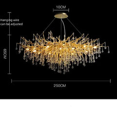 Elegant Crystal Chandelier | Luxurious Lighting for Any Room


