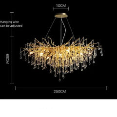 Elegant Crystal Chandelier | Luxurious Lighting for Any Room

