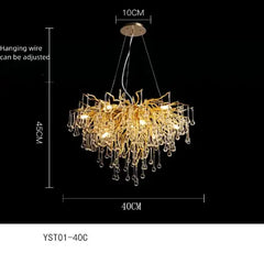 Elegant Crystal Chandelier | Luxurious Lighting for Any Room

