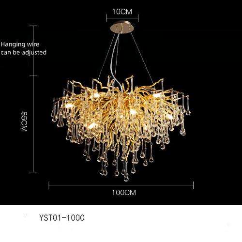 Elegant Crystal Chandelier | Luxurious Lighting for Any Room

