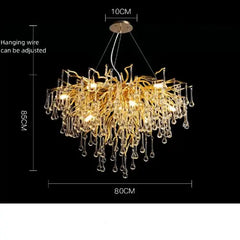 Elegant Crystal Chandelier | Luxurious Lighting for Any Room

