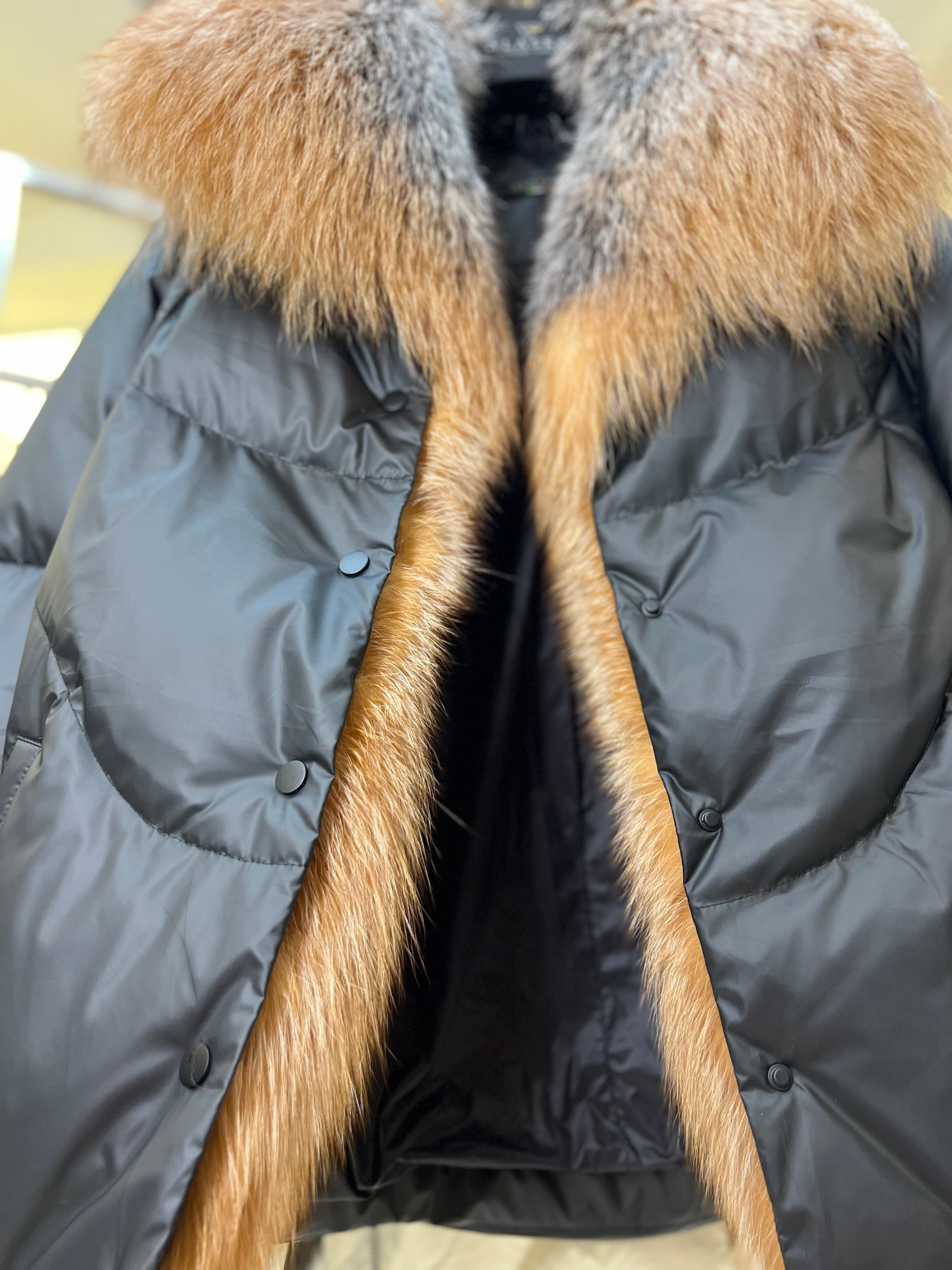 Genuine Silver Fox Fur Down Fill Parka Alaska® Outerwear Company