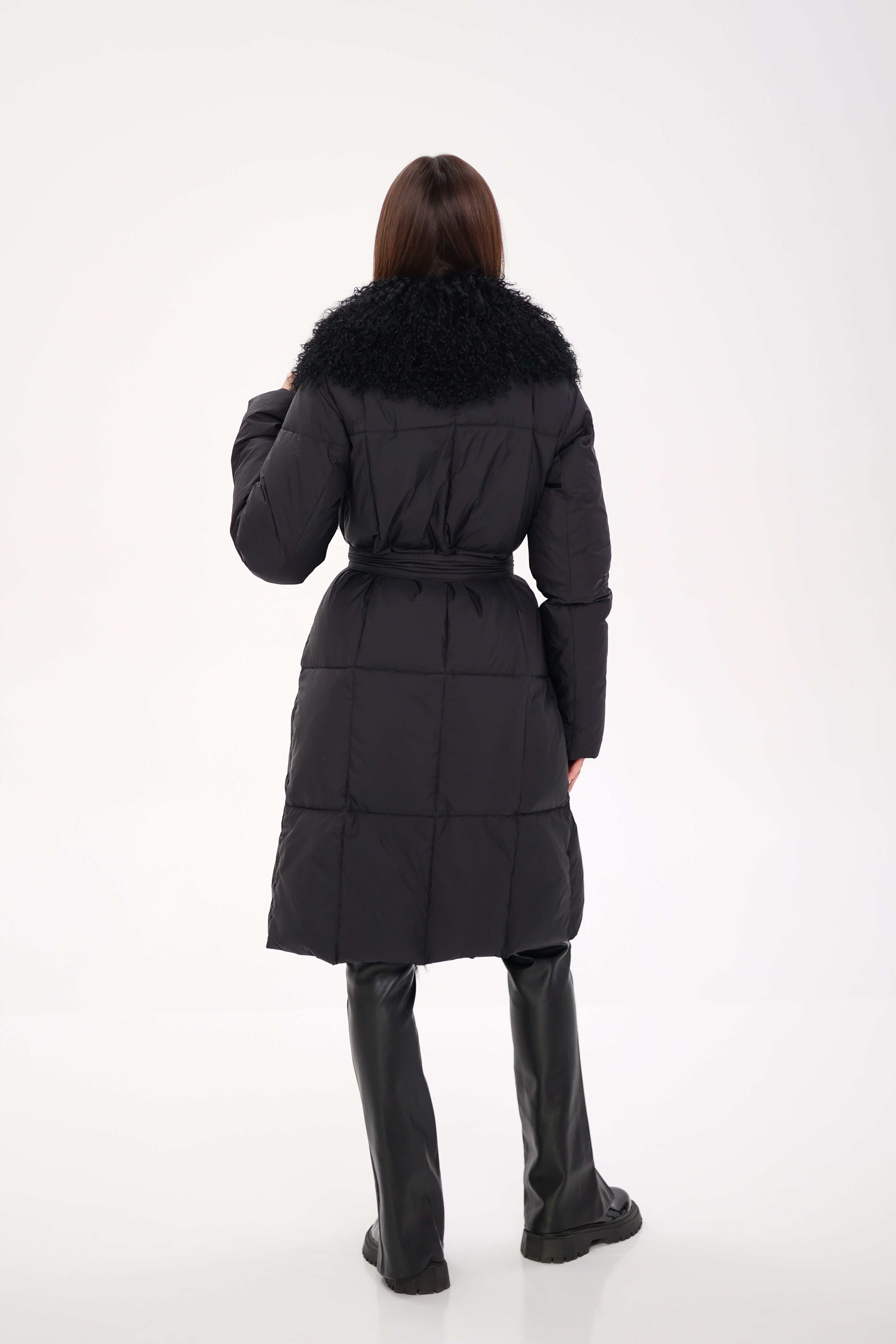 Genuine Lama Fur Premium Down Coat Alaska® Outerwear Company