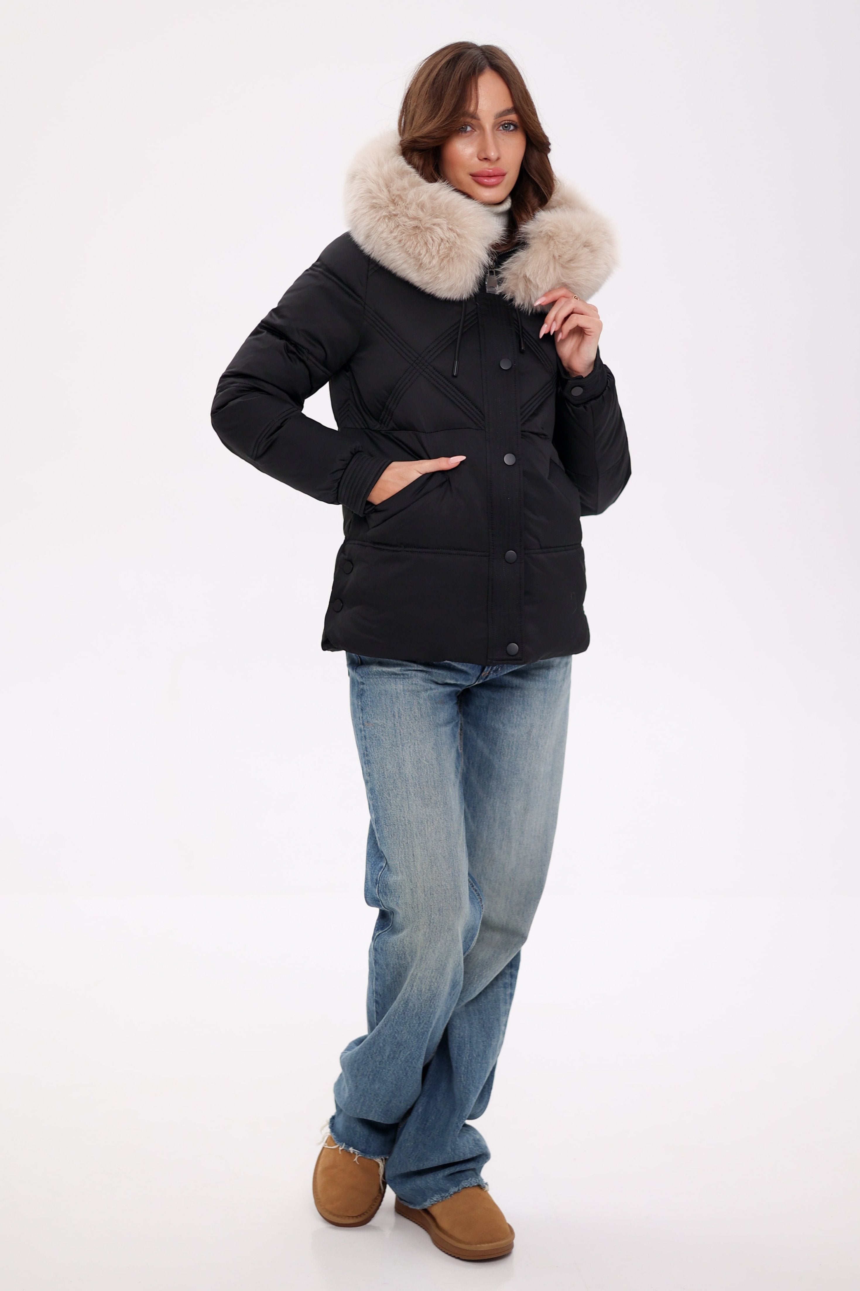 Genuine Polar Fox DuPont Sonora™ Insulation Coat Alaska® Outerwear Company