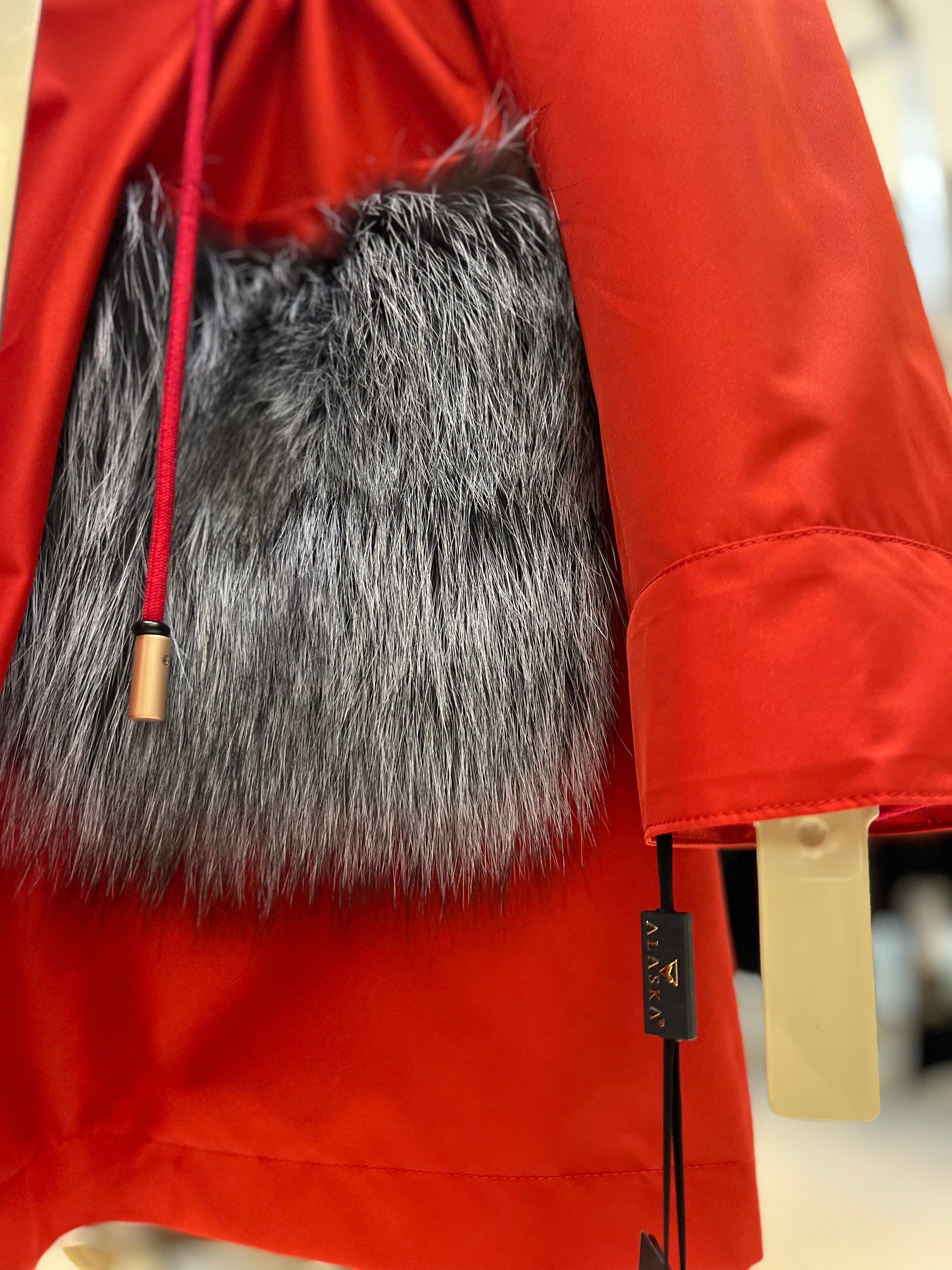 Genuine Silver Fox Fur Rabbit Fur Insulated Parka Alaska® Outerwear Company