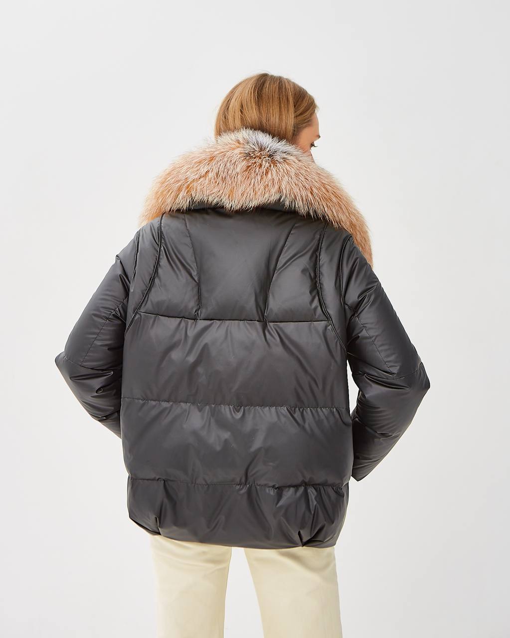 Genuine Silver Fox Fur Down Fill Parka Alaska® Outerwear Company